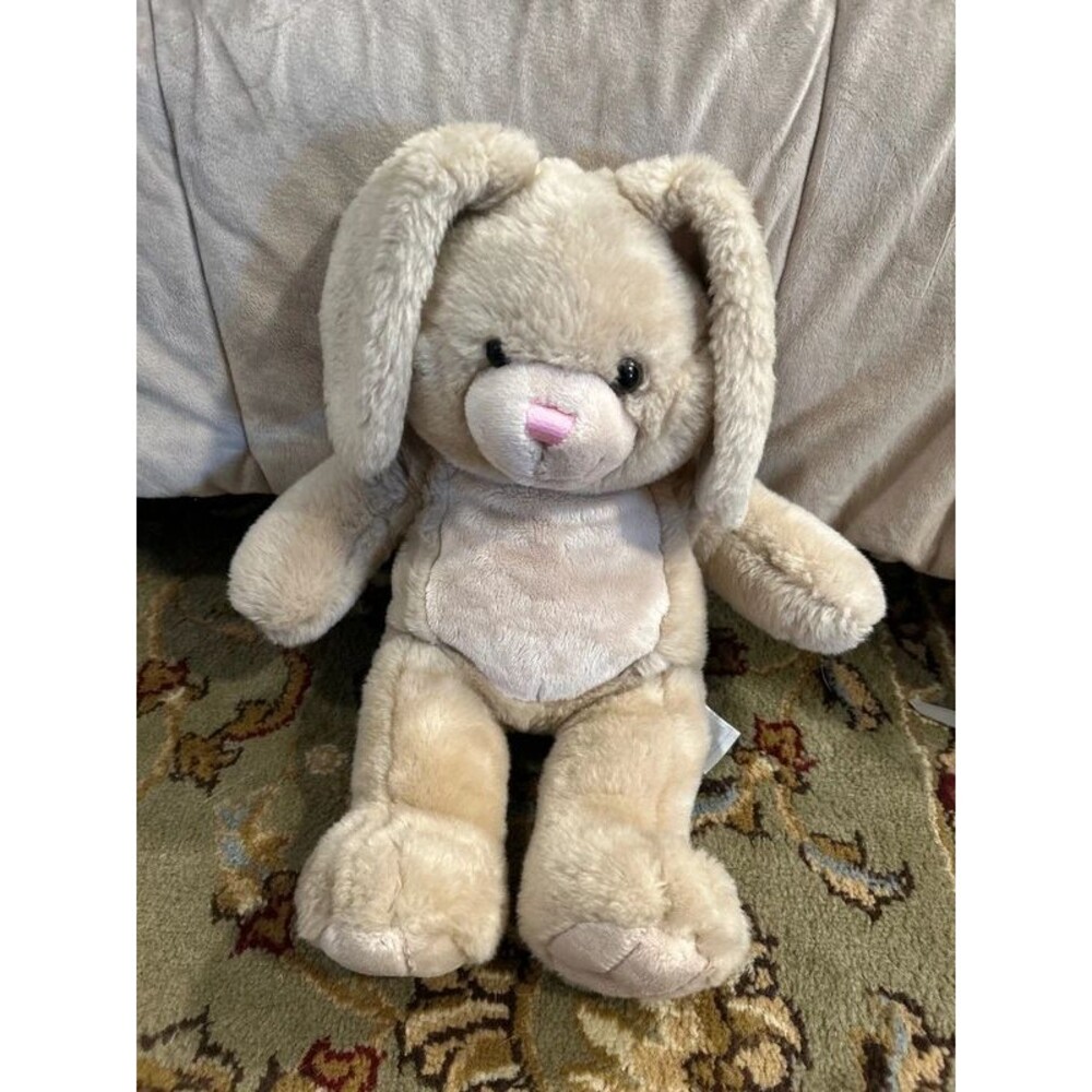 Build A Bear Vanilla Cream  Bunny Rabbit Plush Stuffed Animal 2012